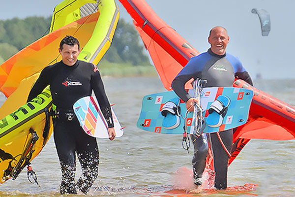 kitesurfing nauka sterowania